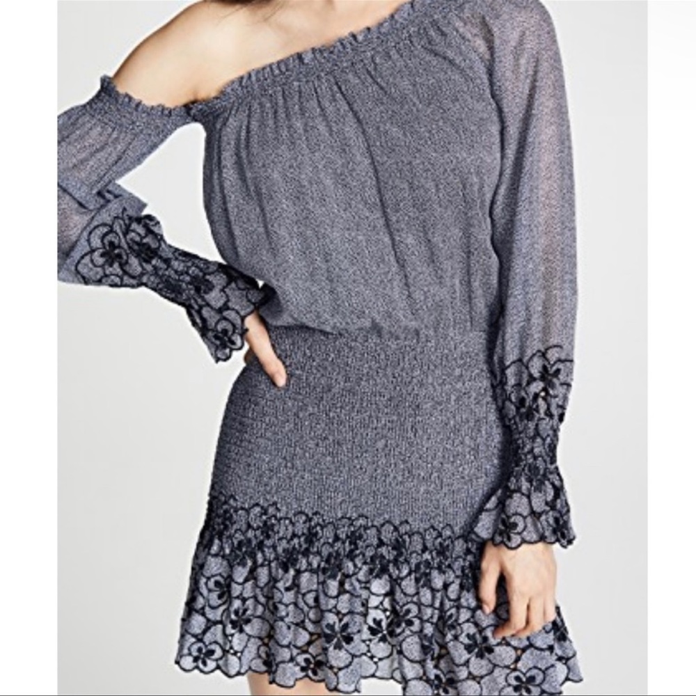 Alexis Smocked and lace dress